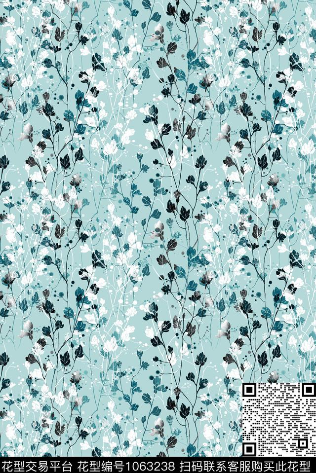 数码华亿平台民族风抽象数码印花华亿平台下载（图片编号: 1063238） - 瓦栏（Walan）