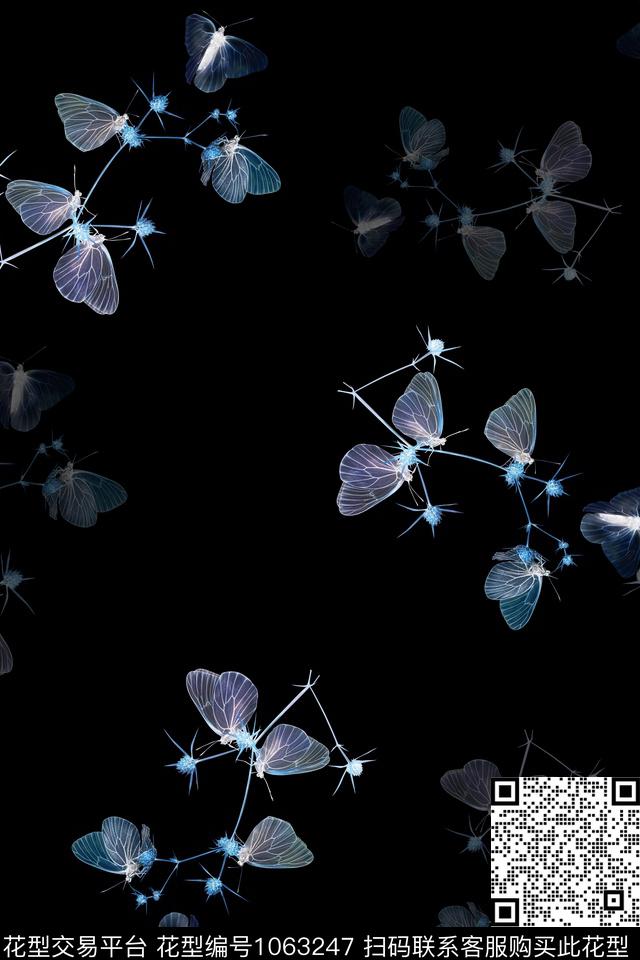 数码华亿平台小碎花抽象数码印花华亿平台下载（图片编号: 1063247） - 瓦栏（Walan）