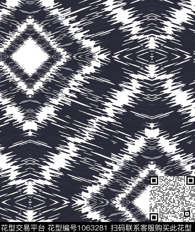 数码华亿平台抽象大牌风数码印花华亿平台下载（图片编号: 1063281） - 瓦栏（Walan）