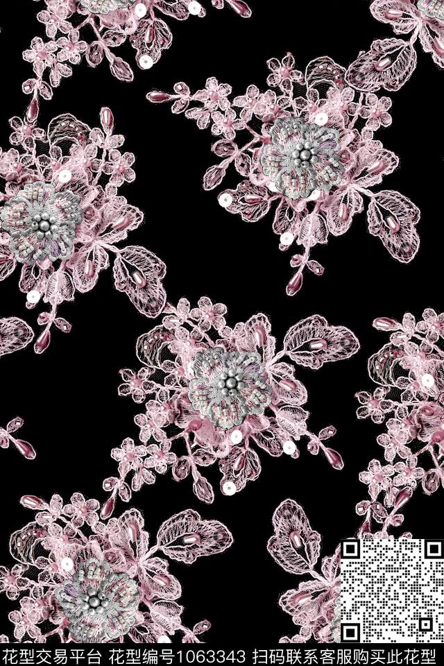 休闲珠宝宝石纹理数码印花华亿平台下载（图片编号: 1063343） - 瓦栏（Walan）