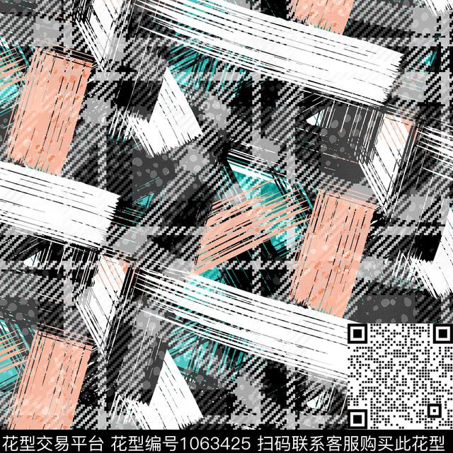 数码华亿平台女装几何数码印花华亿平台下载（图片编号: 1063425） - 瓦栏（Walan）