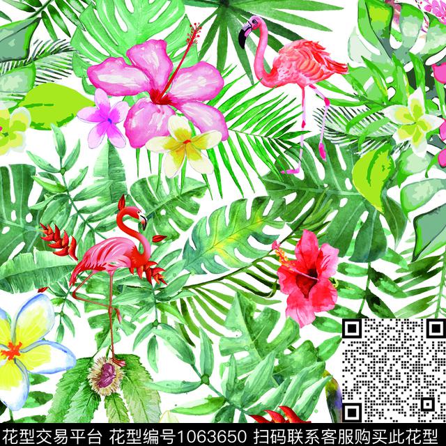 数码华亿平台小碎花手绘花卉数码印花华亿平台下载（图片编号: 1063650） - 瓦栏（Walan）