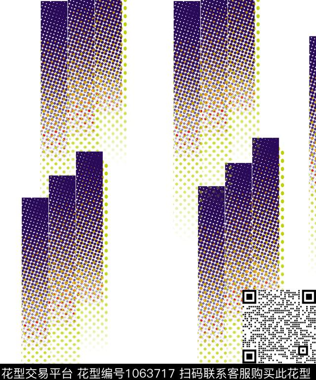 条纹抽象混合拼接数码印花华亿平台下载（图片编号: 1063717） - 瓦栏（Walan）
