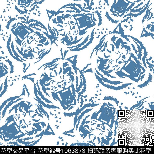 可爱数码华亿平台老虎数码印花华亿平台下载（图片编号: 1063873） - 瓦栏（Walan）