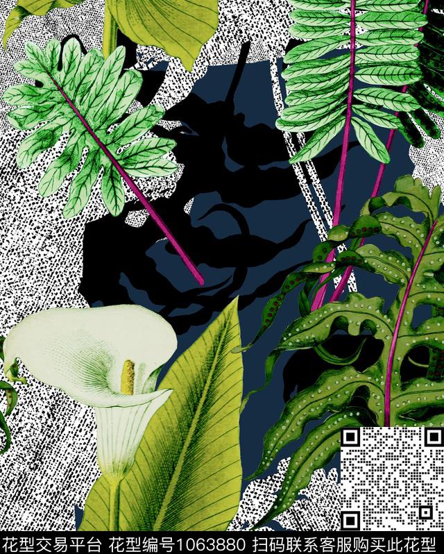 数码华亿平台男装大牌风数码印花华亿平台下载（图片编号: 1063880） - 瓦栏（Walan）