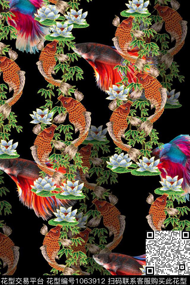 数码华亿平台大牌风绣花华亿平台数码印花华亿平台下载（图片编号: 1063912） - 瓦栏（Walan）