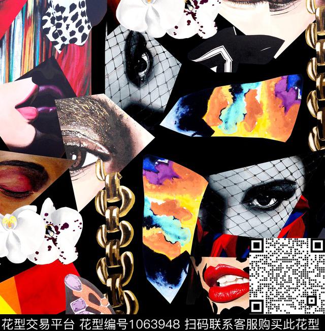 数码华亿平台人物男装数码印花华亿平台下载（图片编号: 1063948） - 瓦栏（Walan）