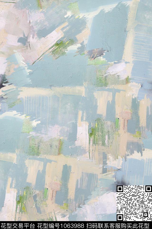 数码华亿平台肌理抽象数码印花华亿平台下载（图片编号: 1063988） - 瓦栏（Walan）