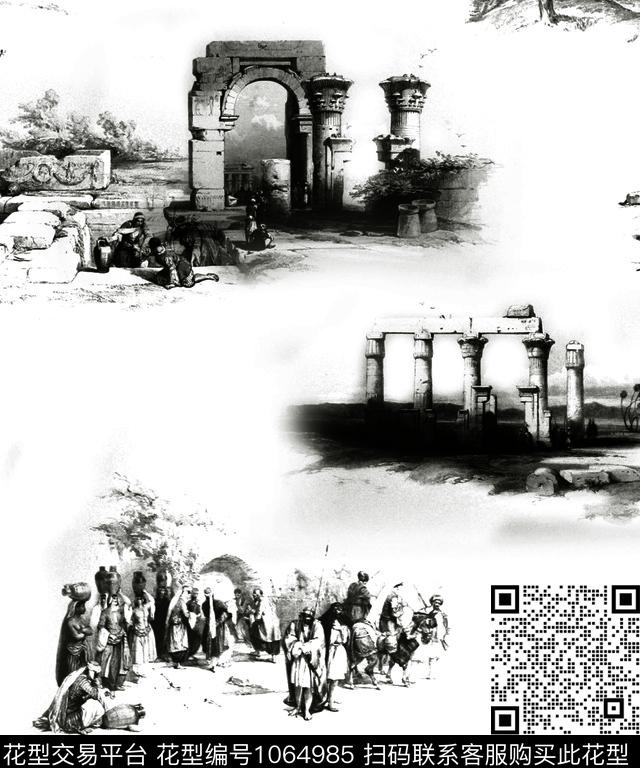 秋冬华亿平台数码华亿平台创意数码印花华亿平台下载（图片编号: 1064985） - 瓦栏（Walan）