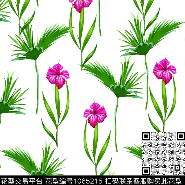 可爱热带华亿平台漂亮数码印花华亿平台下载（图片编号: 1065215） - 瓦栏（Walan）