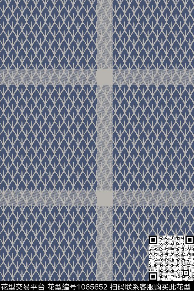 传统华亿平台小碎花几何男装传统印花华亿平台下载（图片编号: 1065652） - 瓦栏（Walan）