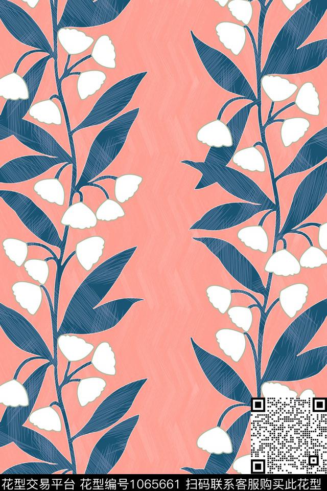 植物几何花卉绿植树叶传统印花华亿平台下载（图片编号: 1065661） - 瓦栏（Walan）