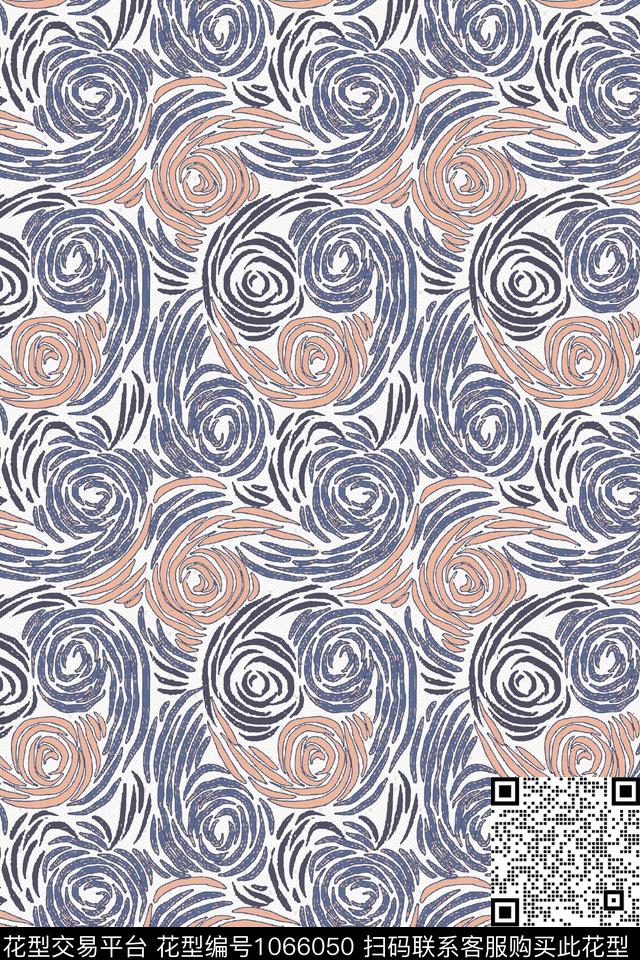 抽象年轻女性几何传统印花华亿平台下载（图片编号: 1066050） - 瓦栏（Walan）