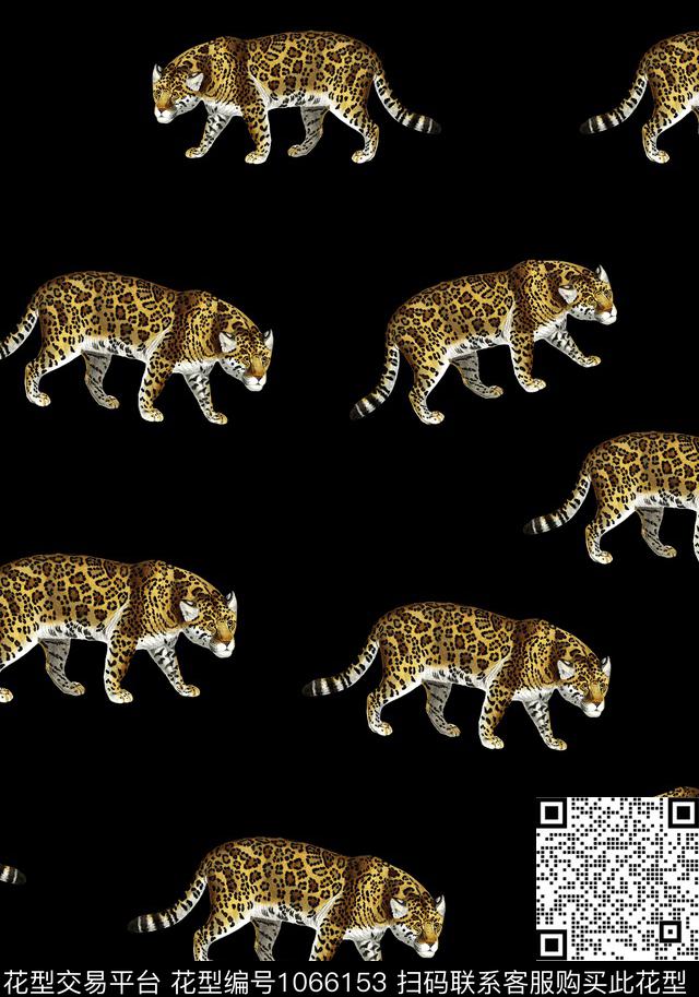动物豹子大牌豹子数码印花华亿平台下载（图片编号: 1066153） - 瓦栏（Walan）