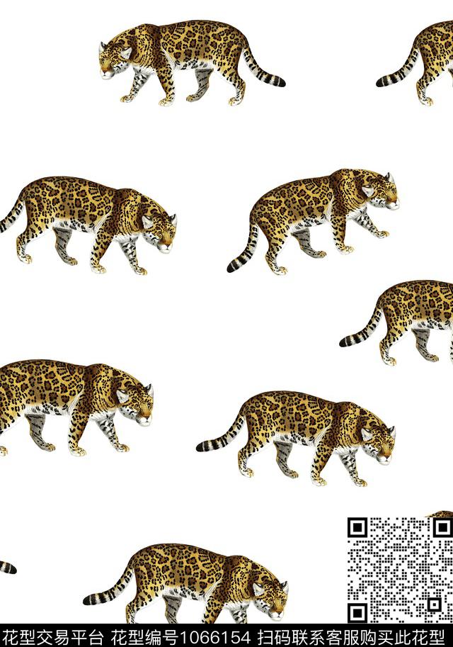 动物豹子大牌豹子数码印花华亿平台下载（图片编号: 1066154） - 瓦栏（Walan）
