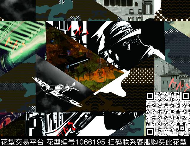 数码华亿平台创意男装数码印花华亿平台下载（图片编号: 1066195） - 瓦栏（Walan）