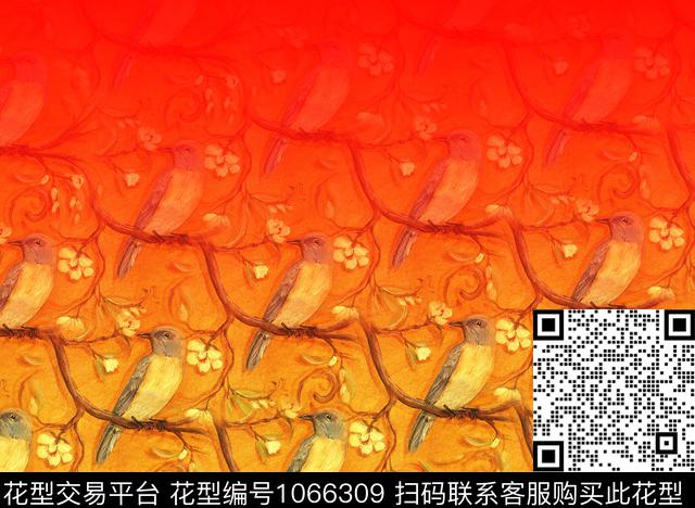 数码华亿平台民族风肌理数码印花华亿平台下载（图片编号: 1066309） - 瓦栏（Walan）