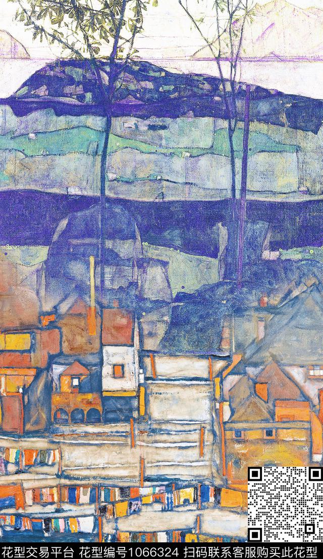 数码华亿平台肌理定位花数码印花华亿平台下载（图片编号: 1066324） - 瓦栏（Walan）