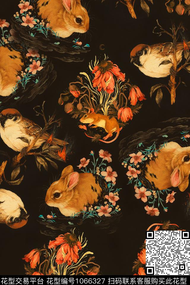 数码华亿平台复古油画华亿平台数码印花华亿平台下载（图片编号: 1066327） - 瓦栏（Walan）