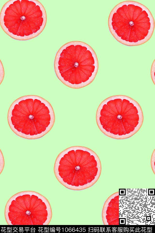 水果数码华亿平台波点数码印花华亿平台下载（图片编号: 1066435） - 瓦栏（Walan）