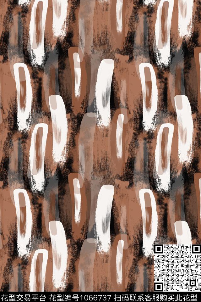 抽象男装男装休闲花卉手绘线条笔触数码印花华亿平台下载（图片编号: 1066737） - 瓦栏（Walan）