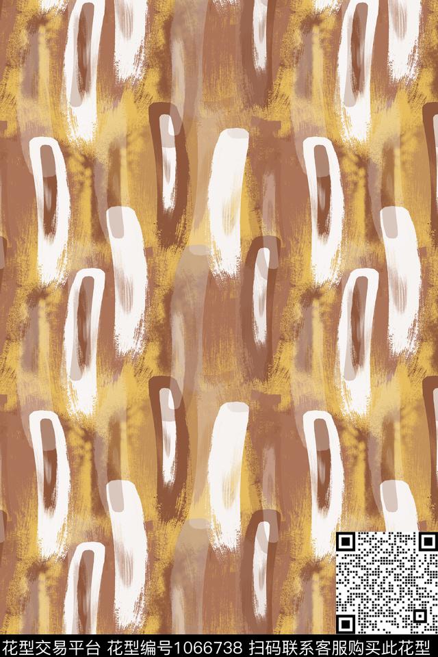 抽象男装男装休闲花卉手绘线条笔触数码印花华亿平台下载（图片编号: 1066738） - 瓦栏（Walan）