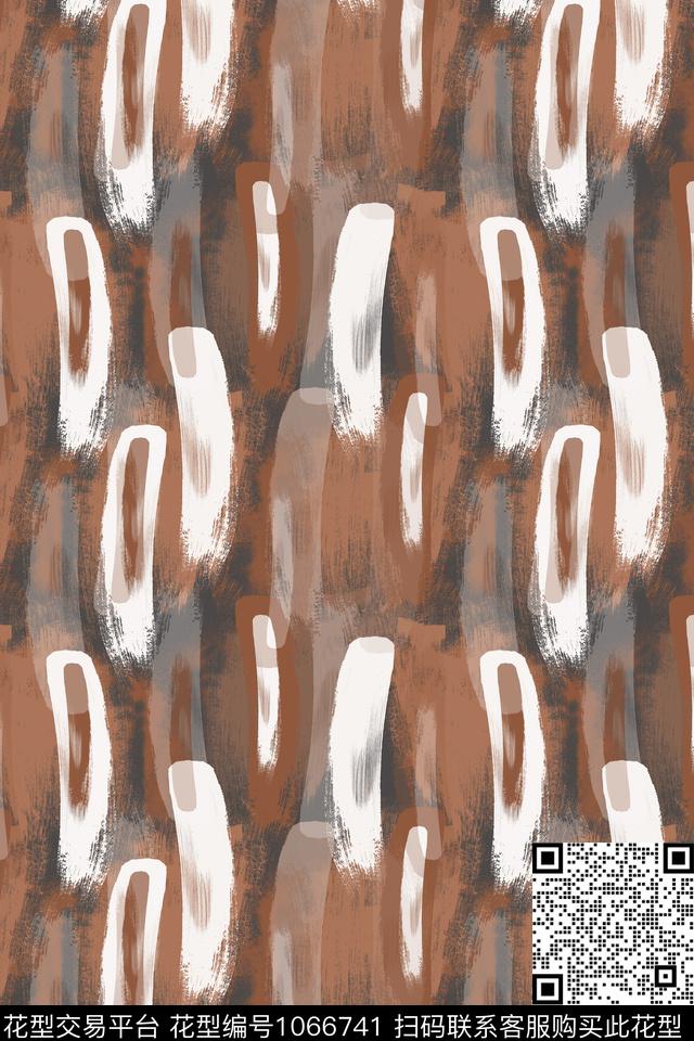 抽象男装男装休闲花卉手绘线条笔触数码印花华亿平台下载（图片编号: 1066741） - 瓦栏（Walan）