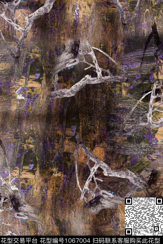 数码华亿平台肌理棉麻数码印花华亿平台下载（图片编号: 1067004） - 瓦栏（Walan）