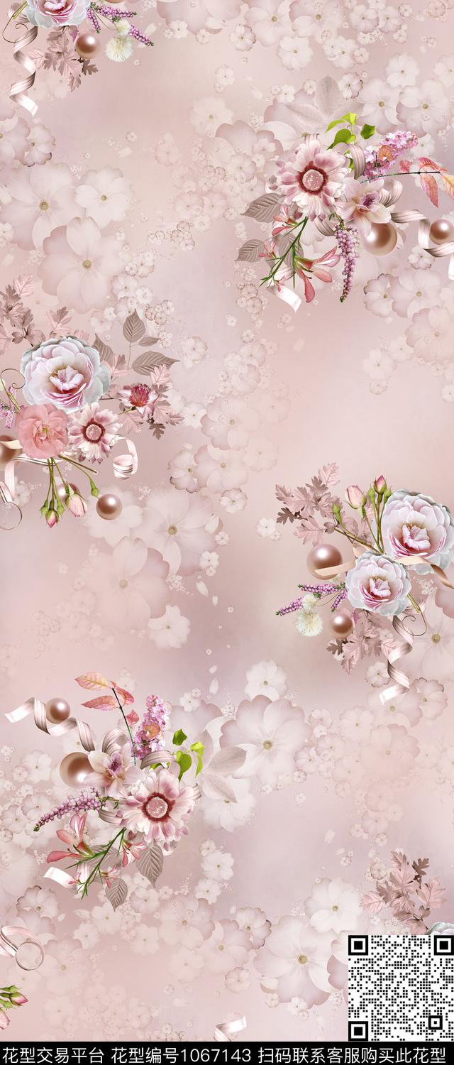 数码华亿平台水彩花卉照片花卉数码印花华亿平台下载（图片编号: 1067143） - 瓦栏（Walan）