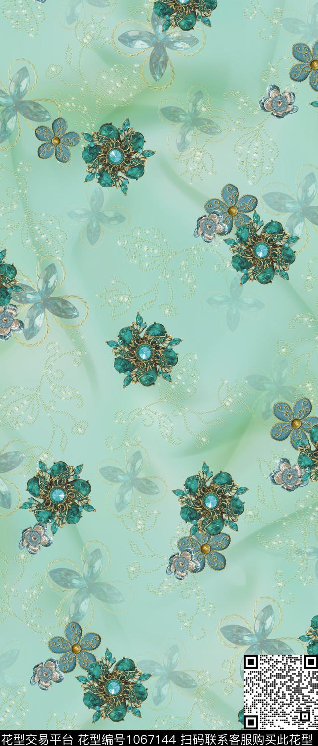 数码华亿平台水彩花卉照片花卉数码印花华亿平台下载（图片编号: 1067144） - 瓦栏（Walan）