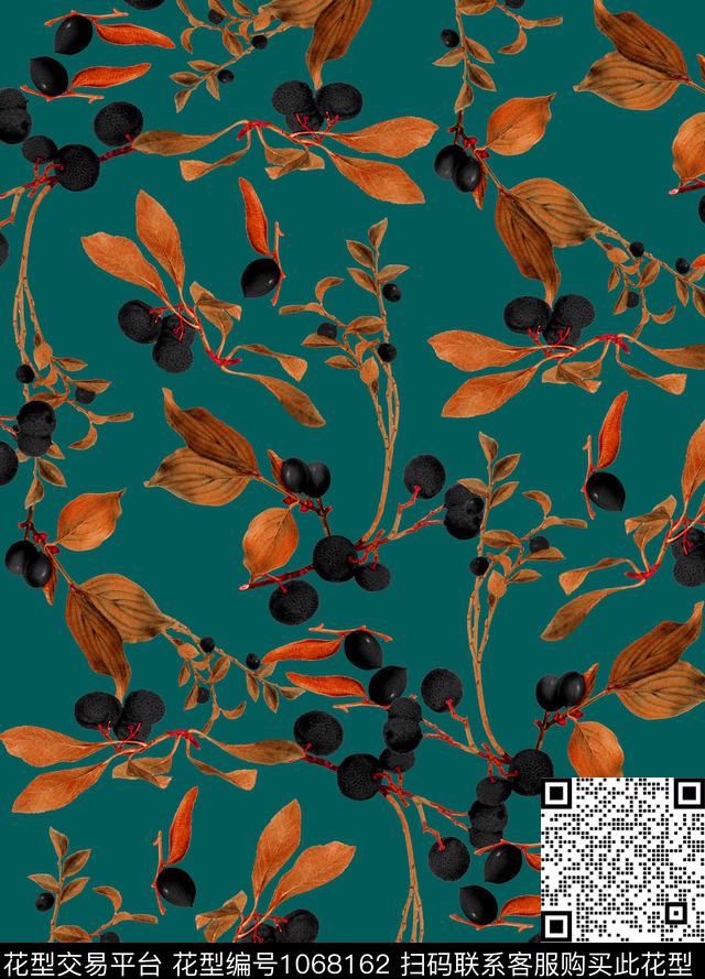 数码华亿平台小碎花大牌风数码印花华亿平台下载（图片编号: 1068162） - 瓦栏（Walan）