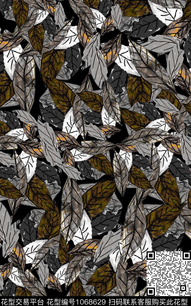 条纹笔触几何数码印花华亿平台下载（图片编号: 1068629） - 瓦栏（Walan）