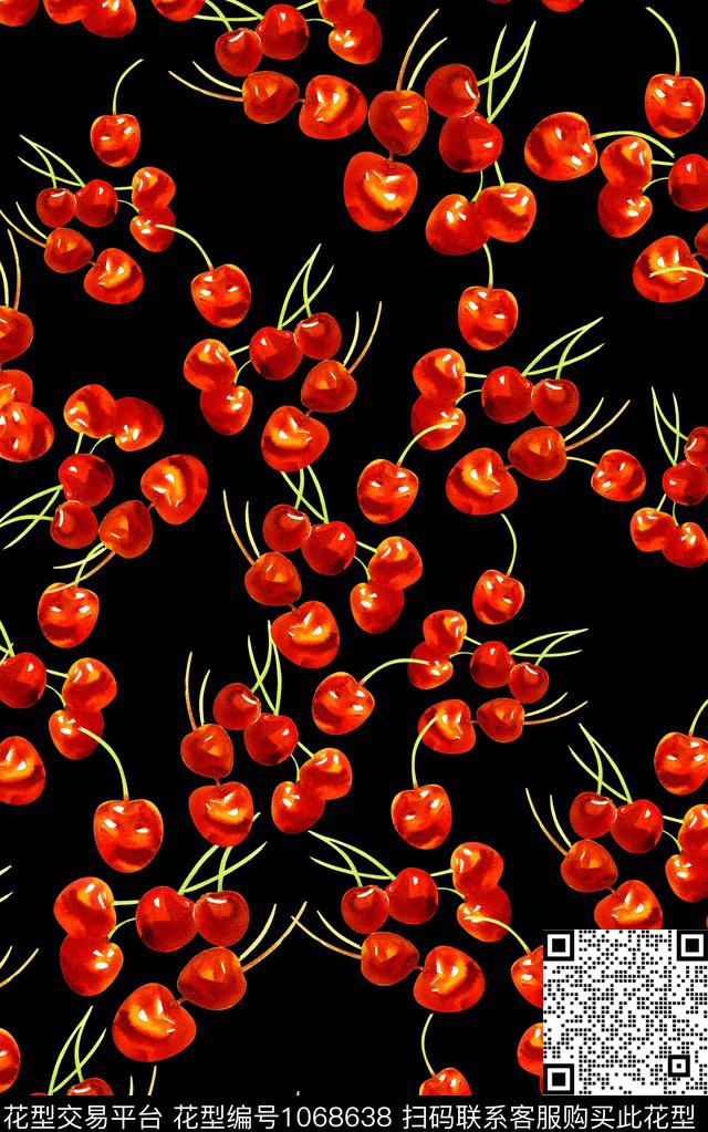 小碎花花卉手绘花卉数码印花华亿平台下载（图片编号: 1068638） - 瓦栏（Walan）