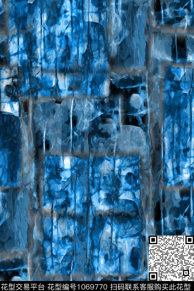 数码华亿平台肌理中国风数码印花华亿平台下载（图片编号: 1069770） - 瓦栏（Walan）