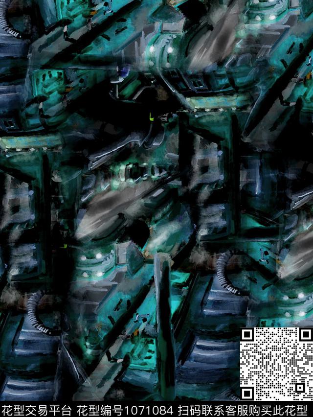 男装复古大牌风数码印花华亿平台下载（图片编号: 1071084） - 瓦栏（Walan）