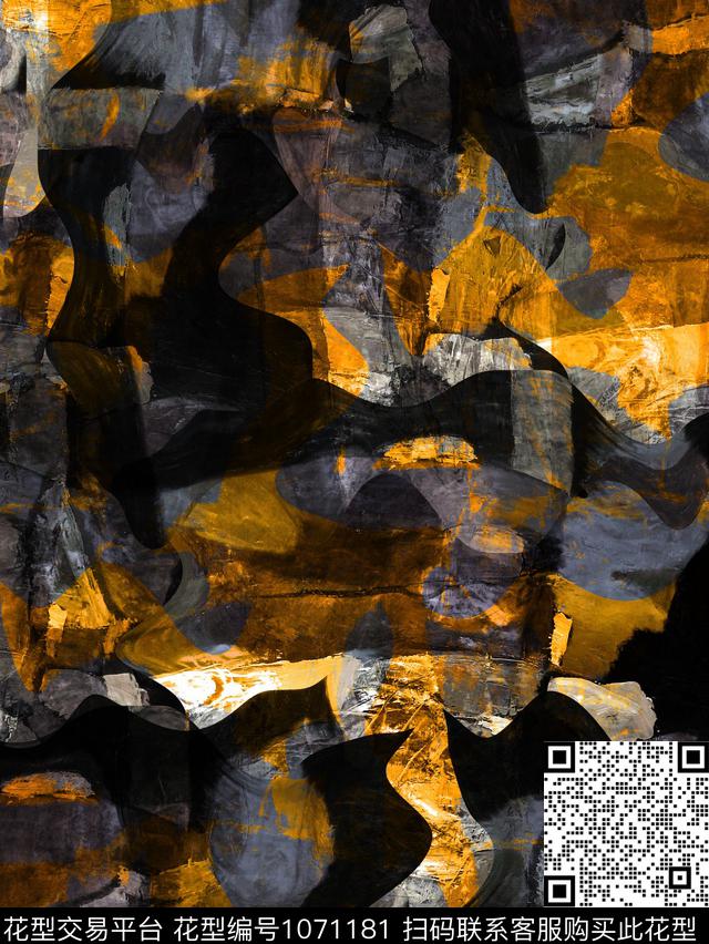 男装复古大牌风数码印花华亿平台下载（图片编号: 1071181） - 瓦栏（Walan）