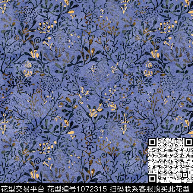 数码华亿平台树枝女装数码印花华亿平台下载（图片编号: 1072315） - 瓦栏（Walan）