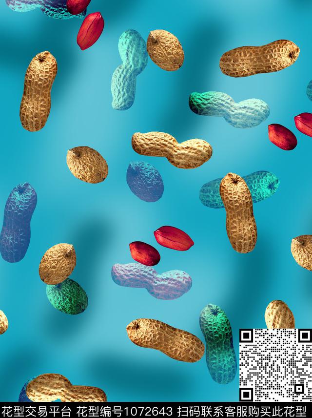 香云纱女装花生数码印花华亿平台下载（图片编号: 1072643） - 瓦栏（Walan）