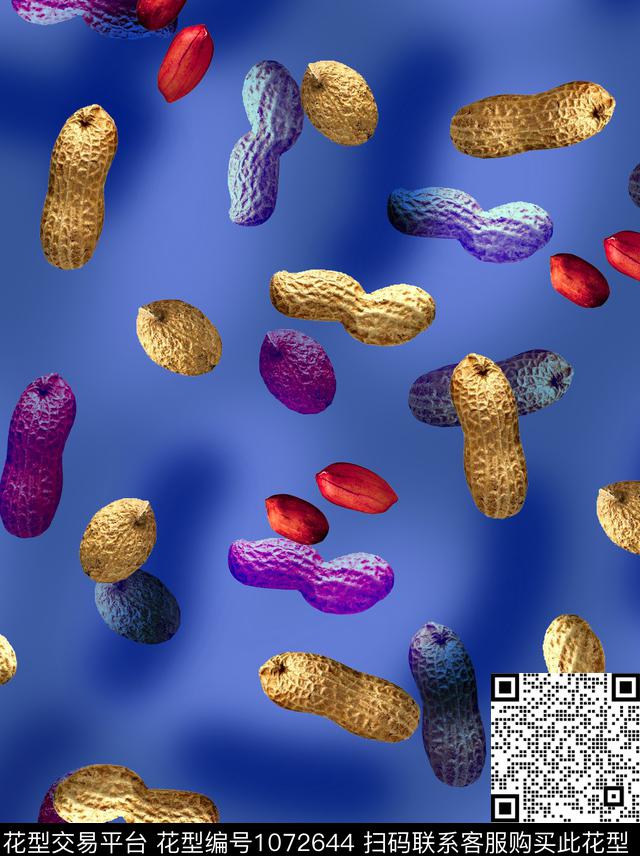 香云纱女装花生数码印花华亿平台下载（图片编号: 1072644） - 瓦栏（Walan）