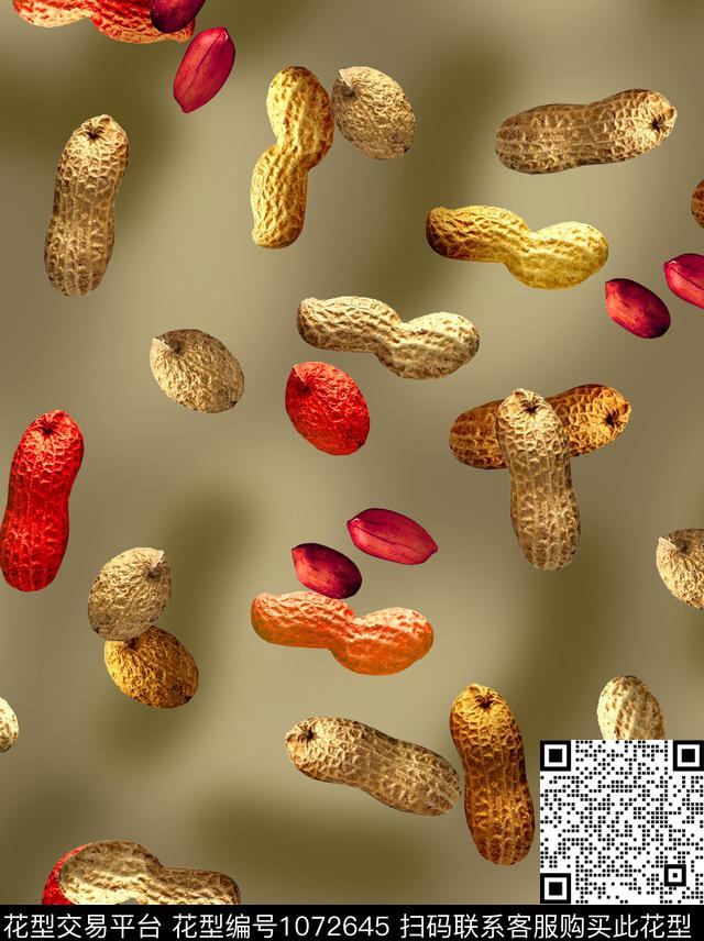 香云纱女装花生数码印花华亿平台下载（图片编号: 1072645） - 瓦栏（Walan）