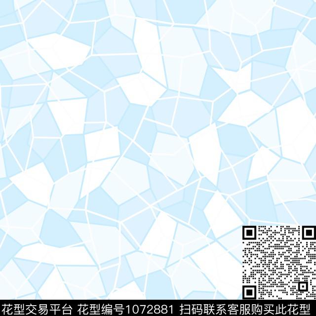 格子几何大牌风传统印花华亿平台下载（图片编号: 1072881） - 瓦栏（Walan）