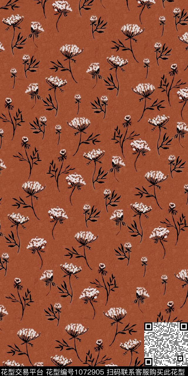 数码华亿平台花卉女装数码印花华亿平台下载（图片编号: 1072905） - 瓦栏（Walan）