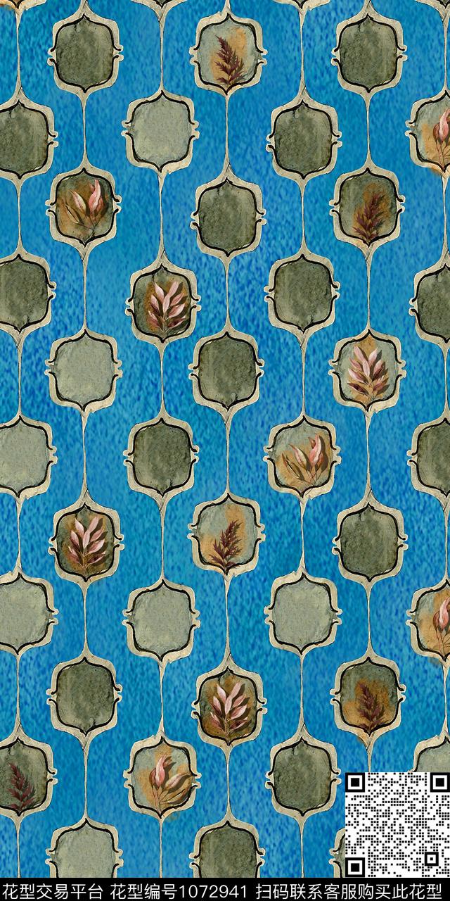 数码华亿平台女装几何数码印花华亿平台下载（图片编号: 1072941） - 瓦栏（Walan）