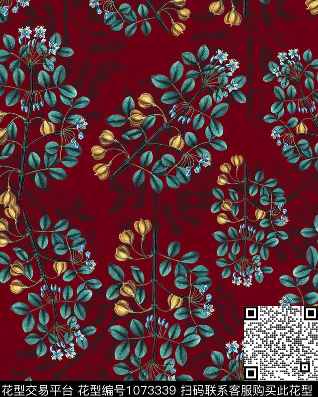 女装植物水果数码印花华亿平台下载（图片编号: 1073339） - 瓦栏（Walan）