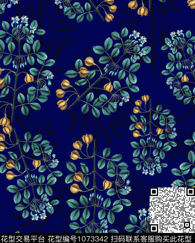 女装植物水果数码印花华亿平台下载（图片编号: 1073342） - 瓦栏（Walan）