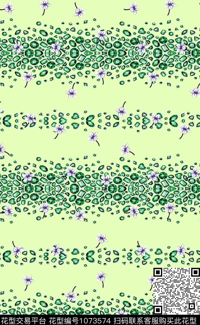 珠宝宝石床品家纺类数码印花华亿平台下载（图片编号: 1073574） - 瓦栏（Walan）