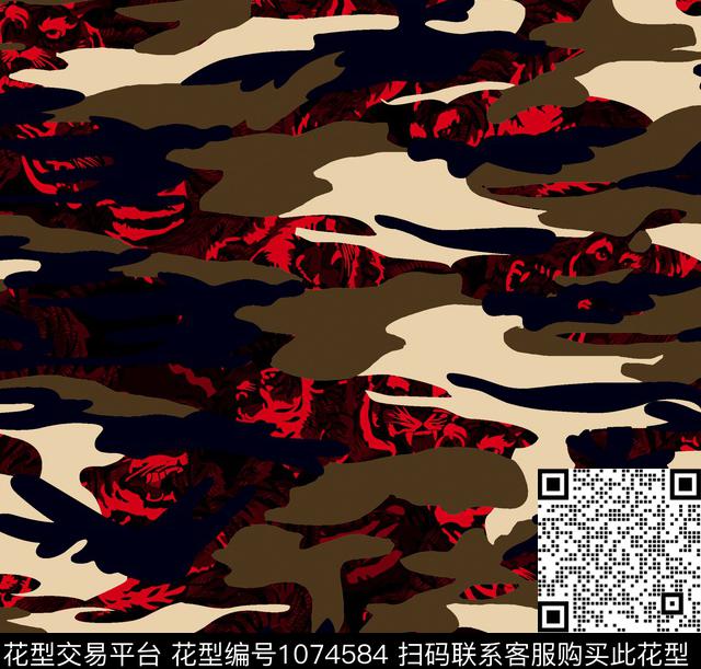 数码华亿平台男装花卉数码印花华亿平台下载（图片编号: 1074584） - 瓦栏（Walan）