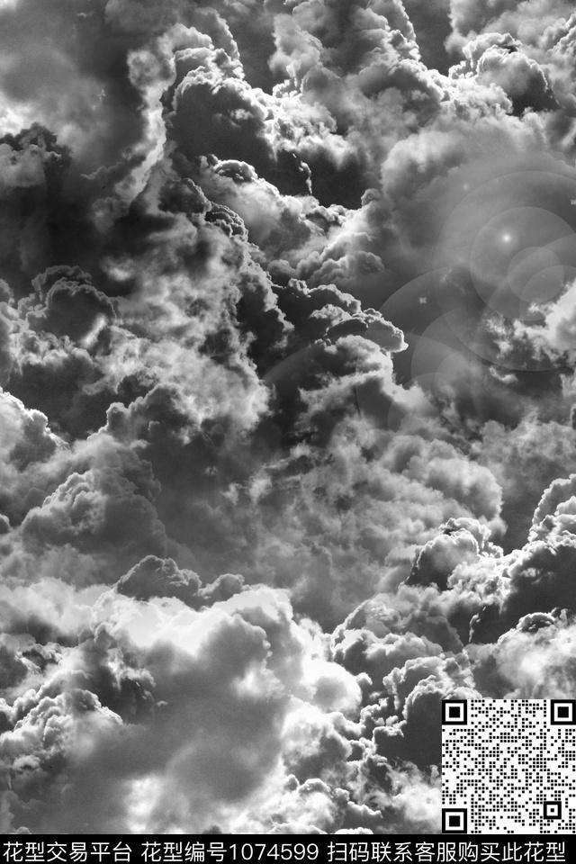 男装星空天空数码印花华亿平台下载（图片编号: 1074599） - 瓦栏（Walan）