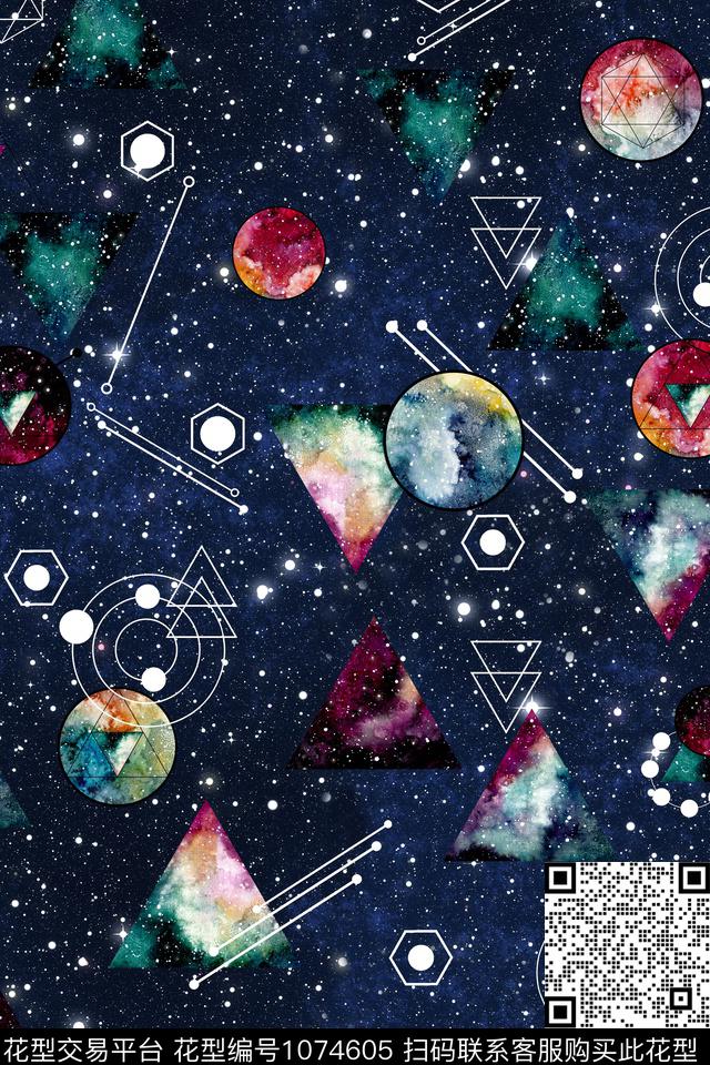 男装星空1/2接数码印花华亿平台下载（图片编号: 1074605） - 瓦栏（Walan）