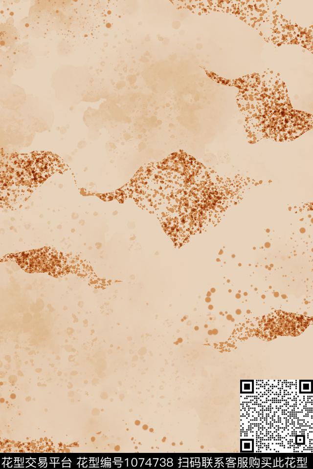 数码华亿平台抽象大牌风数码印花华亿平台下载（图片编号: 1074738） - 瓦栏（Walan）